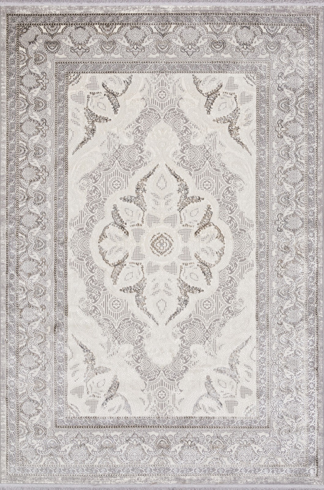 Ковер ASADU 07540A - GREY FDY / CREAM HB 1 на 2 Ковер ASADU 07540A - GREY FDY / CREAM HB 1 на 2