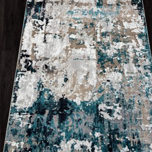Ковер PARADIZE 01632A - GREY / TURQUOISE 2 на 2.9