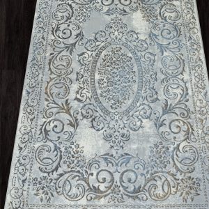 Ковер SAHARA 00766A - GREY HB / L.BLUE FDY 3 на 4
