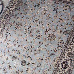 Ковер VALENCIA DELUXE d251 - L.BLUE-BROWN 1.5 на 2.3