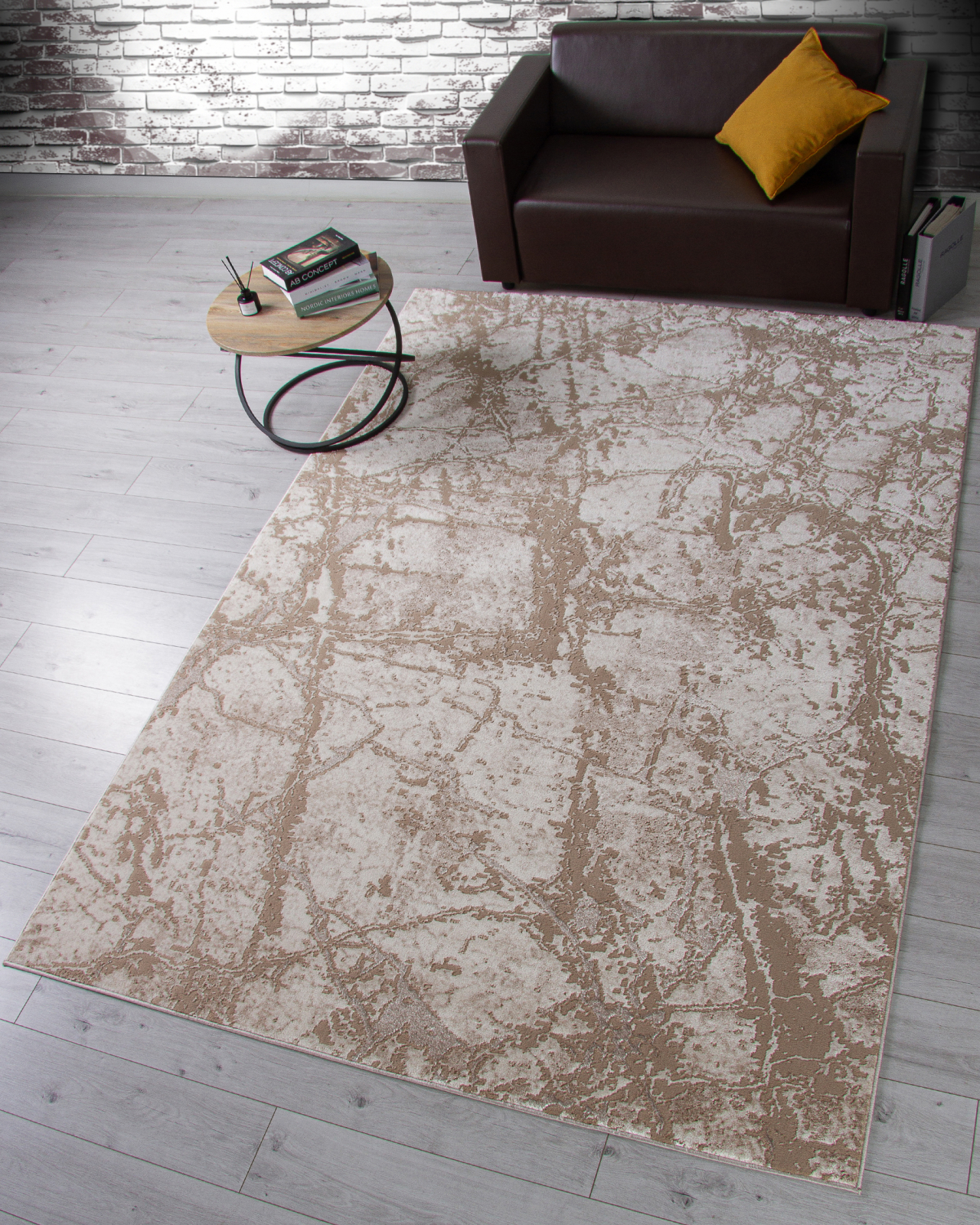 Ковер ALABAMA F175 - BEIGE 4 на 5 Ковер ALABAMA F175 - BEIGE 4 на 5