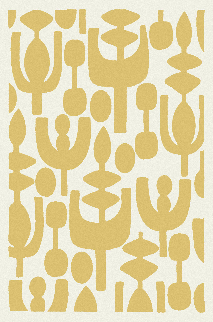 Ковер IZUMRUD L068 - CREAM-YELLOW 2 на 3 Ковер IZUMRUD L068 - CREAM-YELLOW 2 на 3