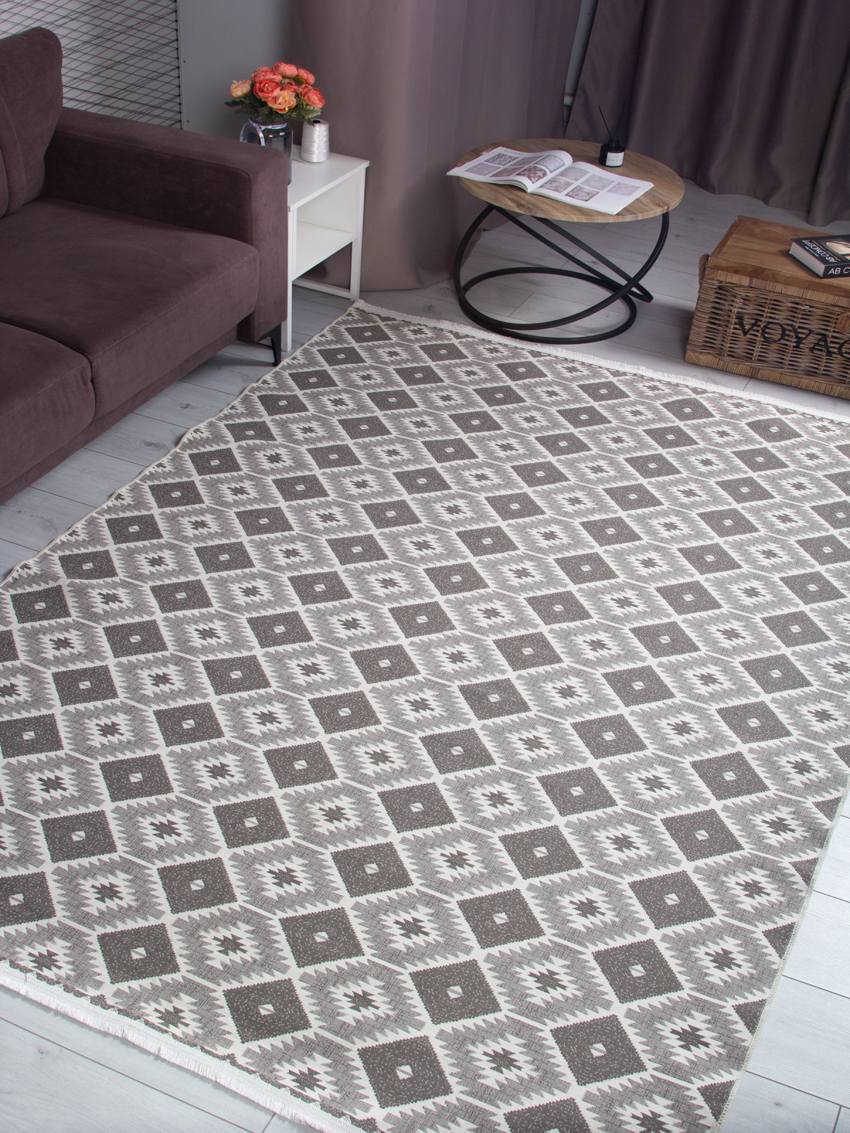 Ковер NUN KILIM NUN2 - BEIGE 1.4 на 2 Ковер NUN KILIM NUN2 - BEIGE 1.4 на 2