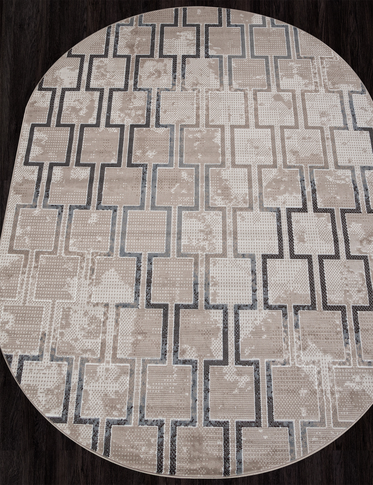 Ковер SIERRA F353 - BEIGE-BLUE 1 на 2 Ковер SIERRA F353 - BEIGE-BLUE 1 на 2